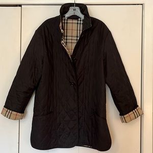 Burberry quilted lightweight jacket size 8-10